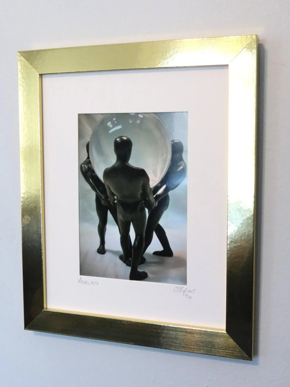 Limited Edition Framed Male Nude Figurative Photography by C. Damien Fox